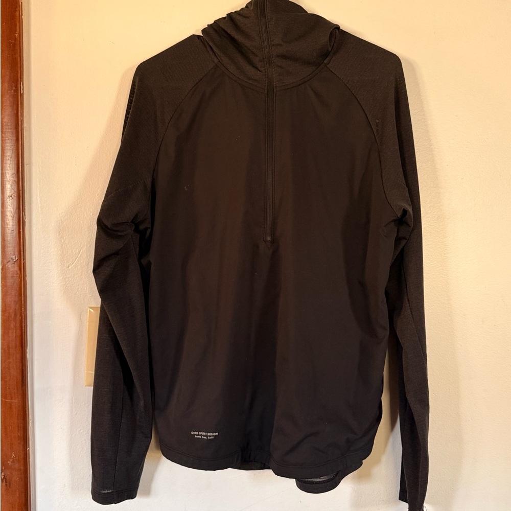 Men's Giro Designs Black Hooded Cycling Jersey